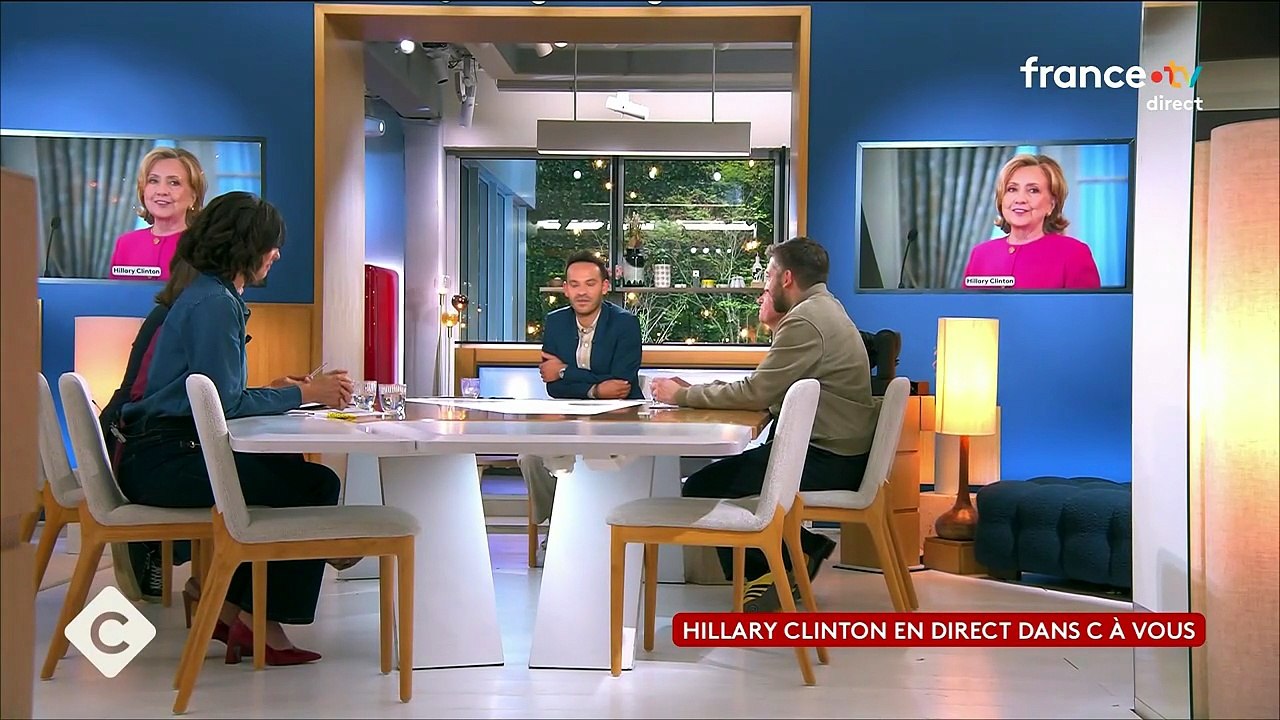 Hillary Clinton a rendu hommage à Bernadette Chirac dans C à vous