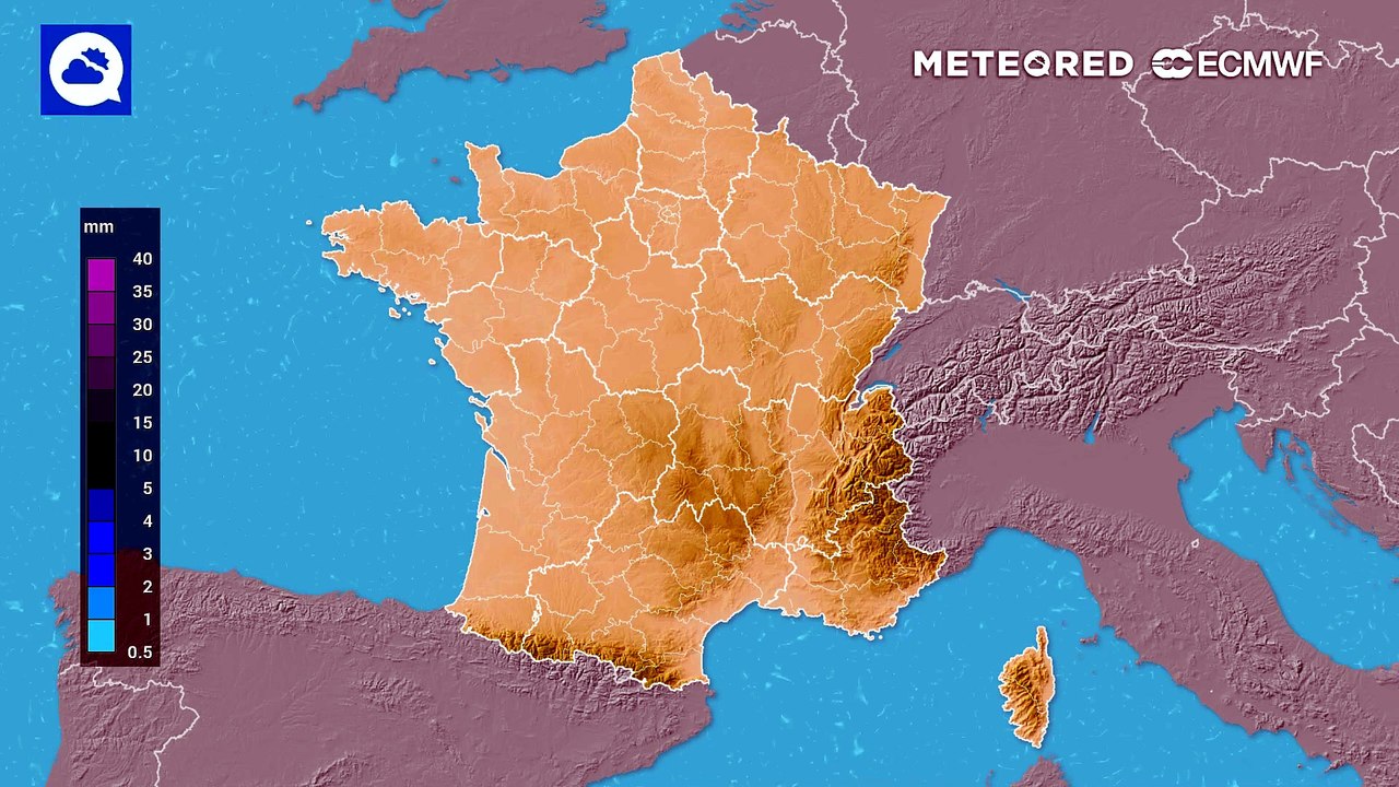 Des cumuls de pluies hétérogènes cette semaine en France