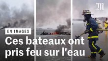 Equateur : un important incendie détruit des dizaines de bateaux