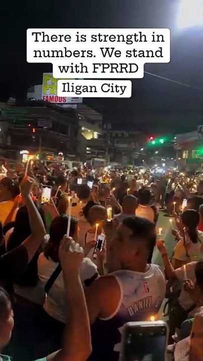 Rally in Illigan city supporting Former president Duterte [Full Movie]