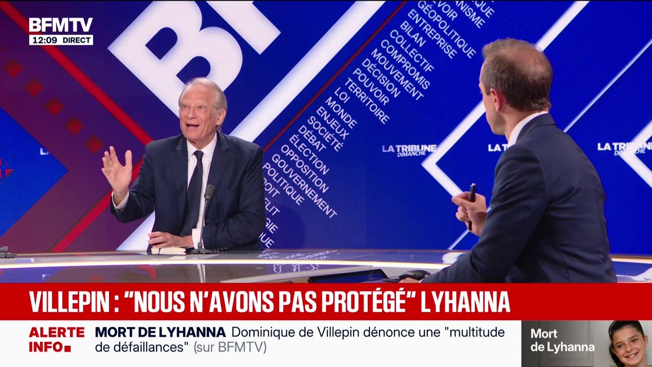 Mort de Lyhanna: Dominique de Villepin propose un "parquet spécialisé sur les violences faites aux femmes et aux enfants"