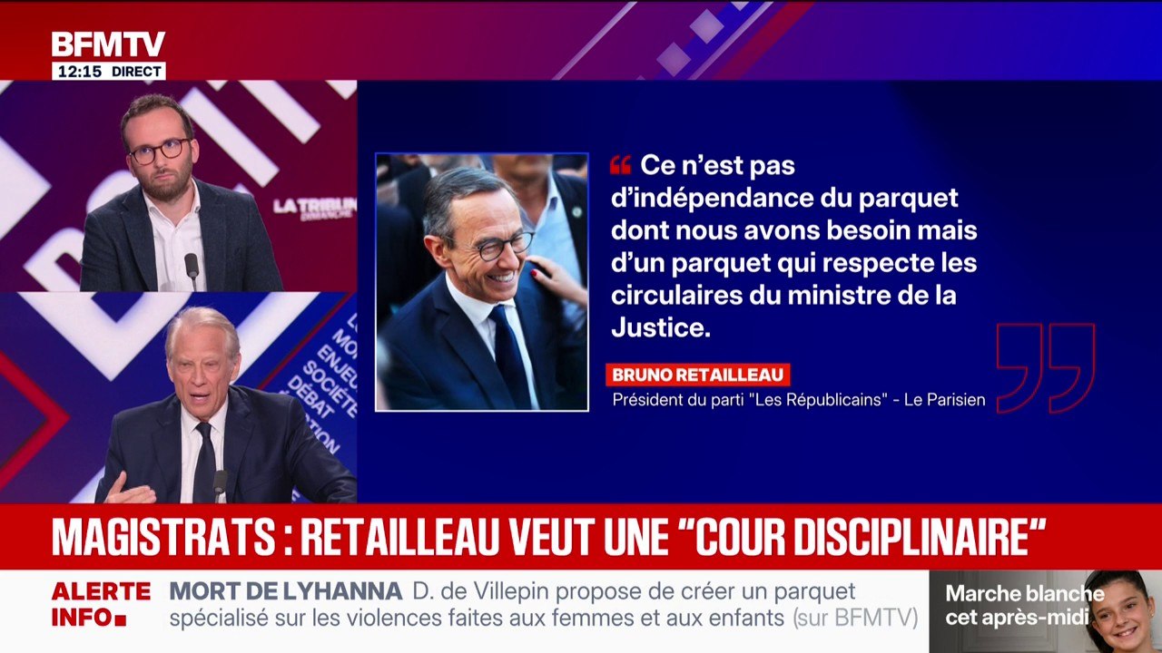 Dominique de Villepin juge "simpliste" et "populiste" l'idée de Bruno Retailleau de créer une "cour disciplinaire de la magistrature"