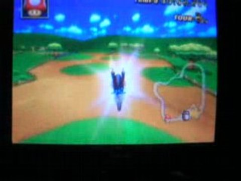 Une course fantôme dans mario kart wii