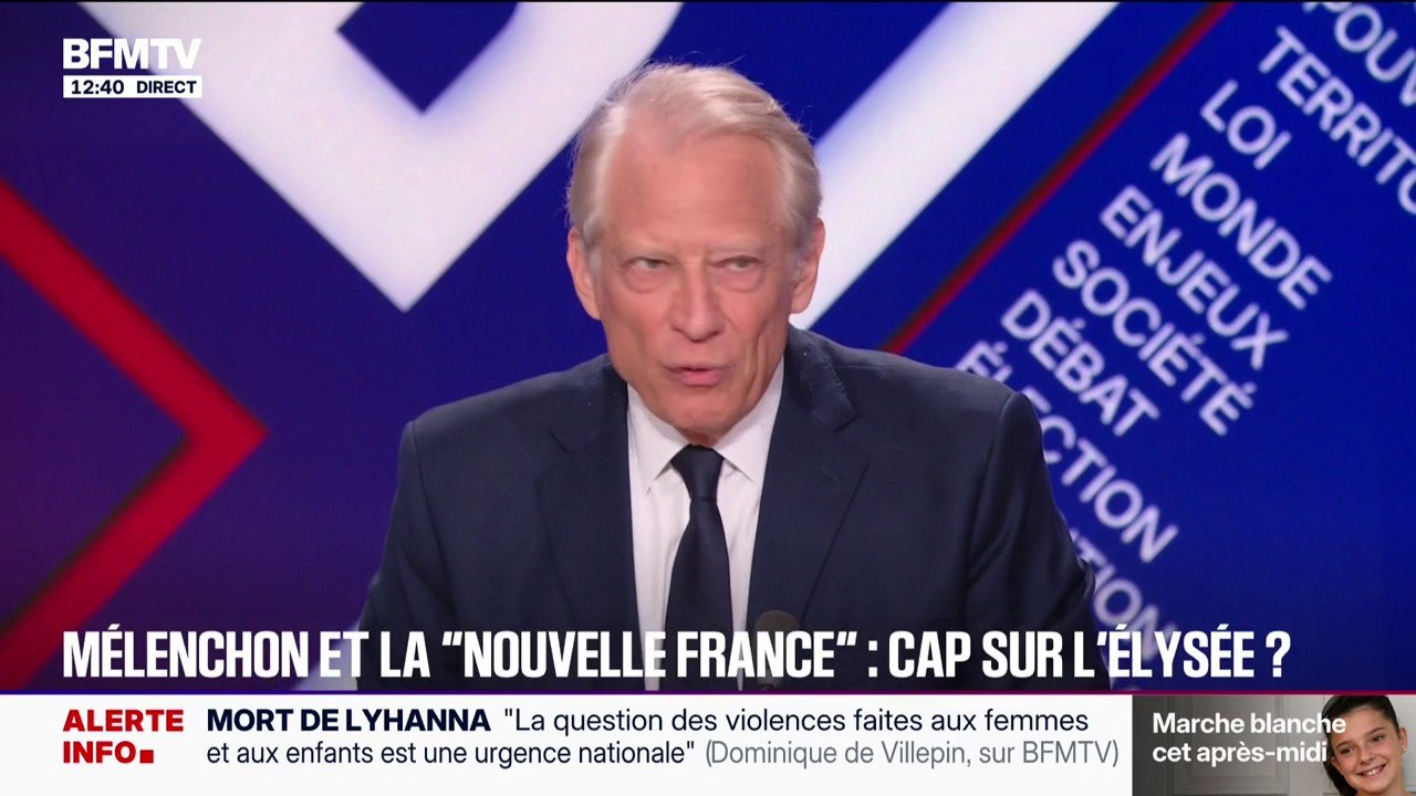 Dominique de Villepin, de droite ou de gauche ? "Je suis le défenseur de la justice sociale"