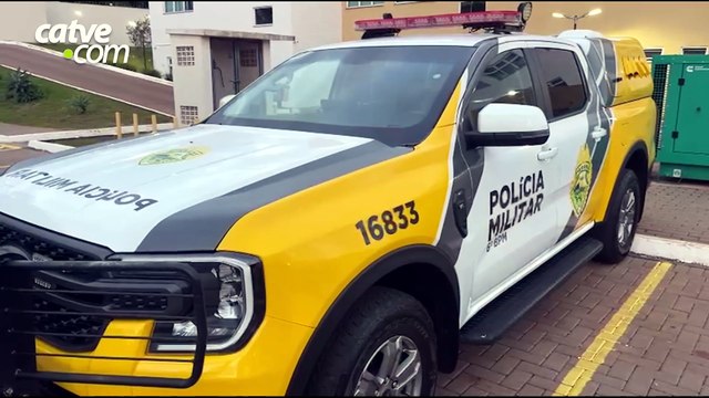 Homem de 21 anos é detido após tentativa de furto em loja de veículos em Cascavel
