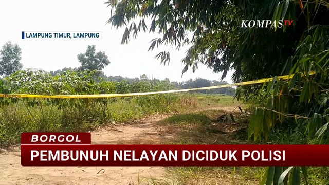 Pembunuh Nelayan di Lampung Ditangkap, Polisi Sita Senjata Tajam dan Alat Isap Sabu | BORGOL