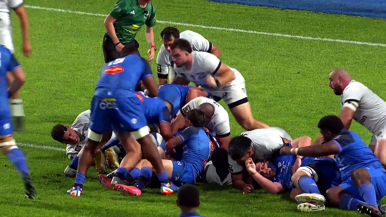 TOP 14 - Essai de Léone NAKARAWA (CO) - Castres Olympique - RC Toulon