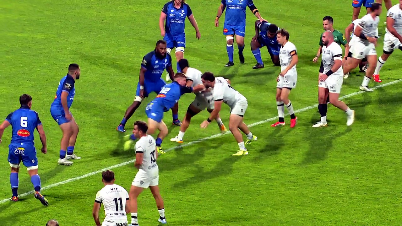 TOP 14 - Essai de Joe (RCT) - Castres Olympique - RC Toulon