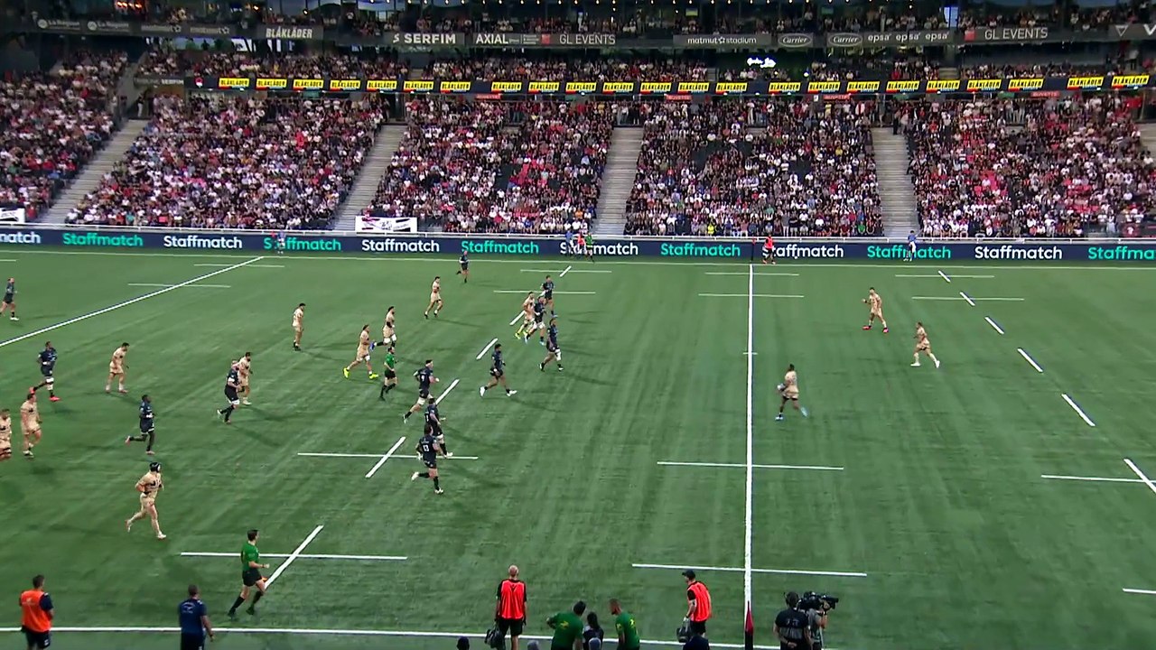 TOP 14 - Essai de Josiah MARAKU (LOU) - LOU Rugby - Montpellier Hérault Rugby