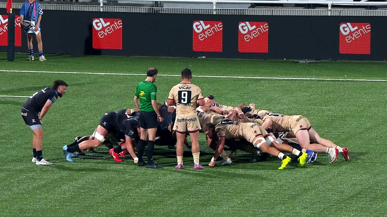 TOP 14 - Essai de Charlie CASSANG 2 (LOU) - LOU Rugby - Montpellier Hérault Rugby