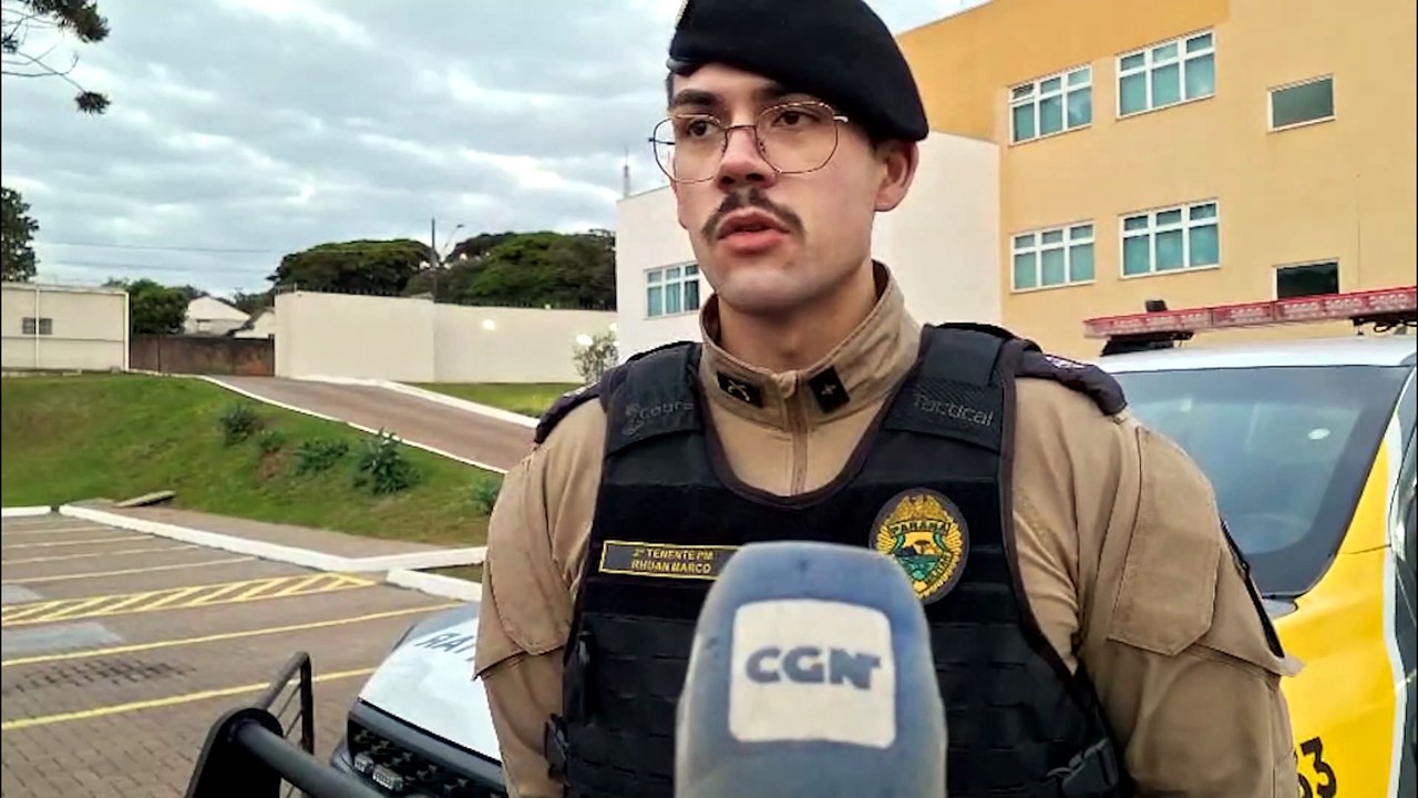 “PM empenhada em deter envolvidos”, diz tenente sobre tentativa de roubo a mão armada