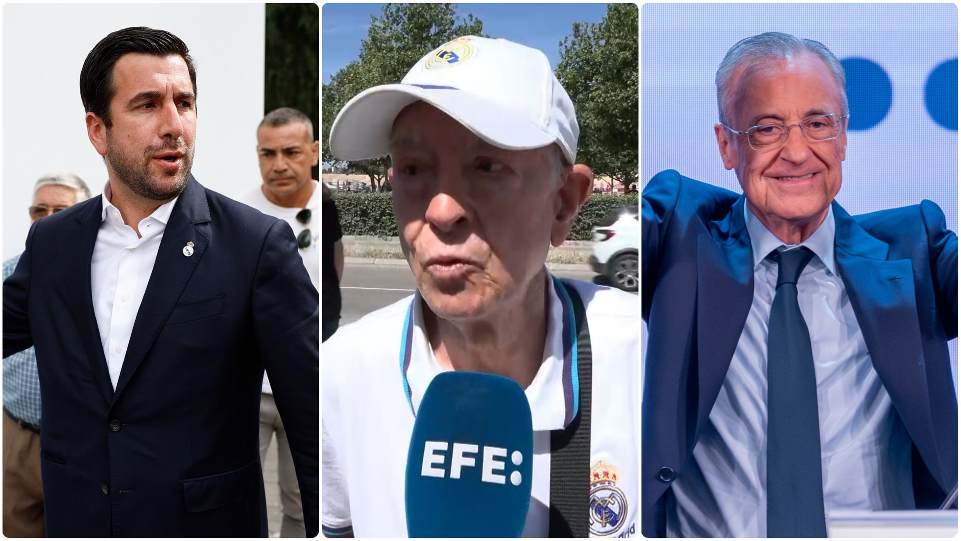 Los socios del Madrid eligen entre los candidatos: "Yo creo que va a apoyar más gente a Florentino"
