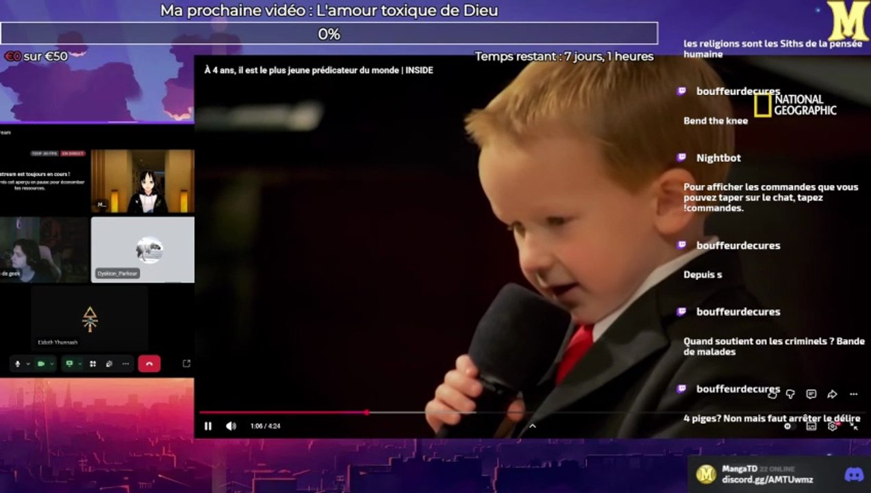 Live - Des enfants PASTEURS au Brésil ? ! (aussi aux États-Unis) (partie 2)