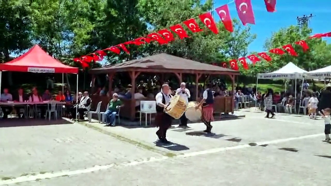 Sinop'ta geleneksel buluşma: Keşkek etkinliğine kültür severler akın etti