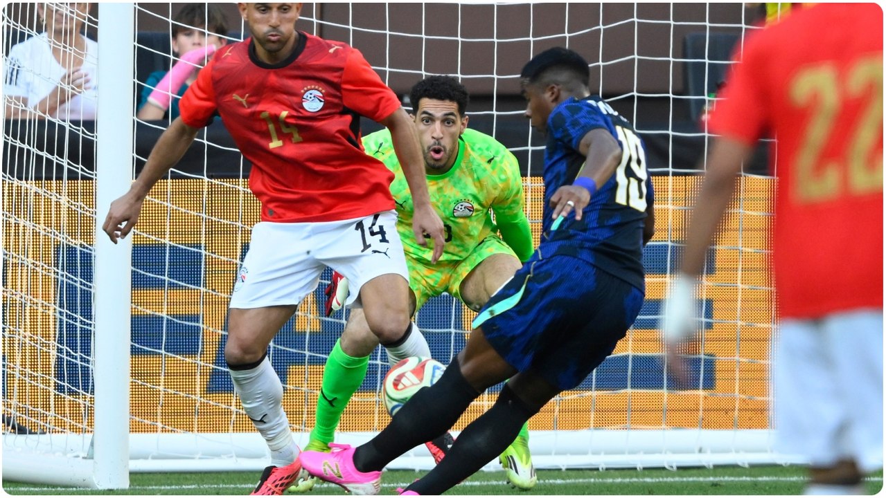 El gol decisivo de Endrick contra Egipto