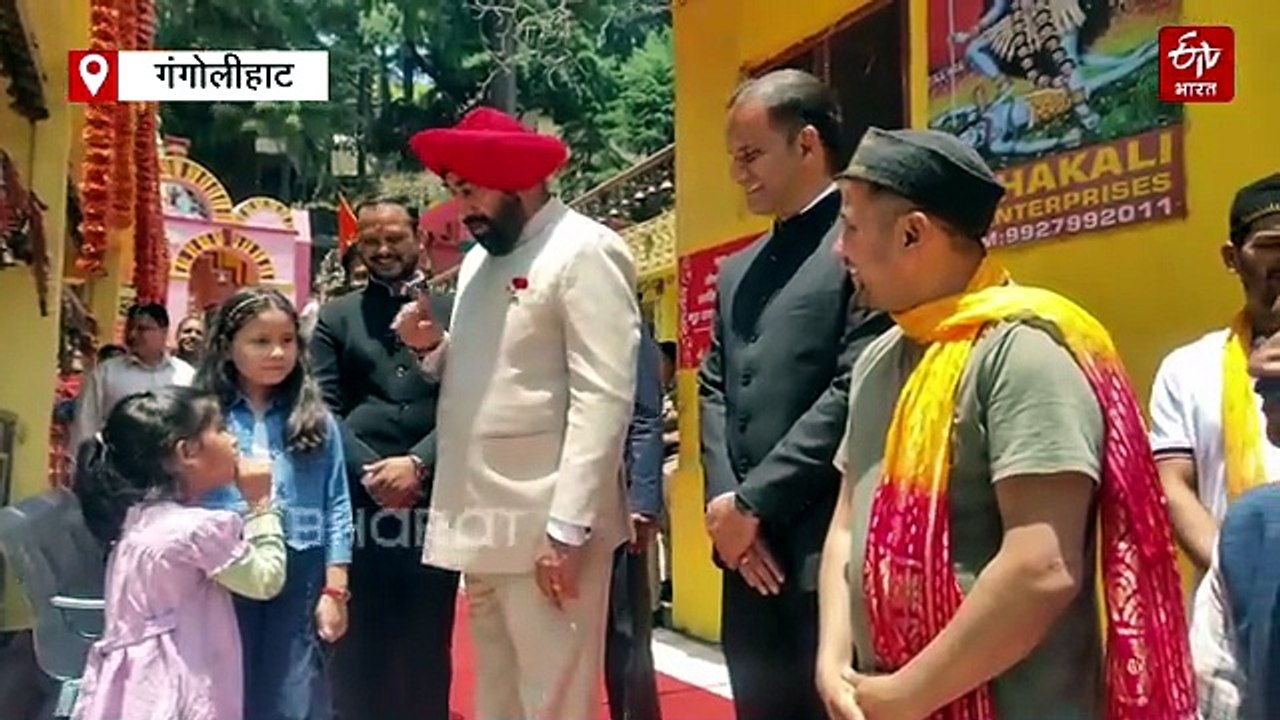 हाट कालिका के दर्शन कर भावुक हुए राज्यपाल, आईटीबीपी जवानों के साथ किया संवाद