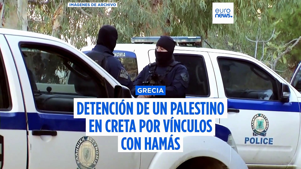 Detenido un palestino en Creta por presuntos vínculos con Hamás y preparación de un posible atentado