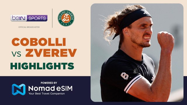 Flavio Cobolli vs Alexander Zverev | Roland-Garros 2026 | Men’s Singles Final Match Highlights