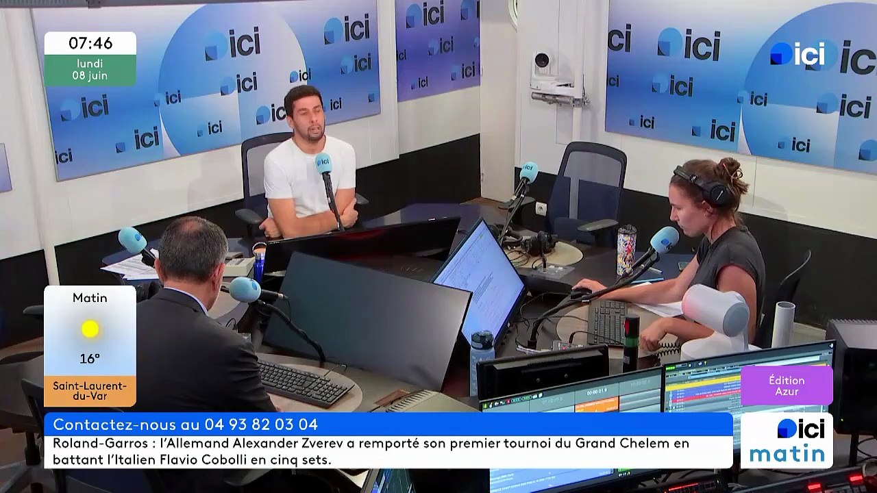 08/06/2026 - l'invité d'ici matin par ici Azur