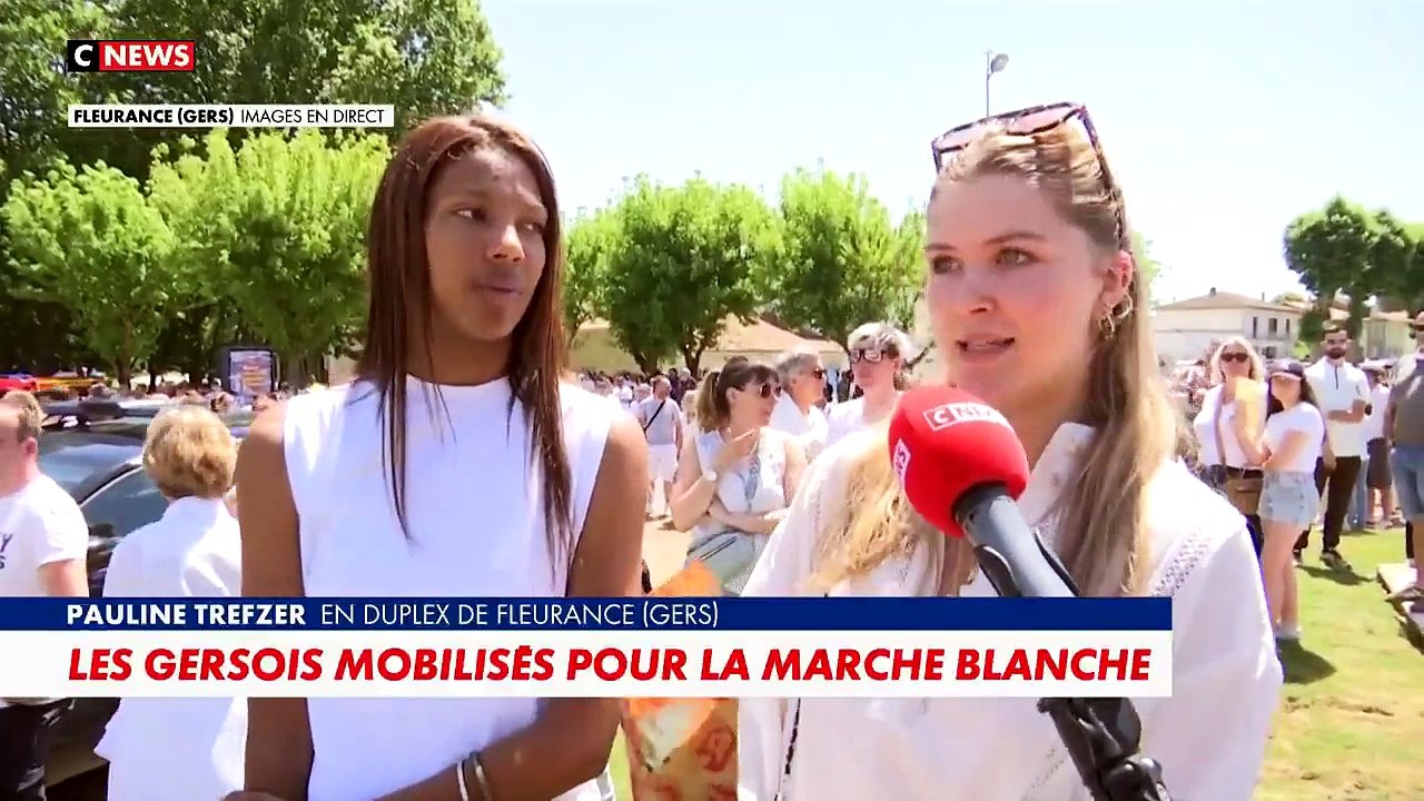 Gers : L'hommage à Lyhanna a débuté en présence de milliers de personnes