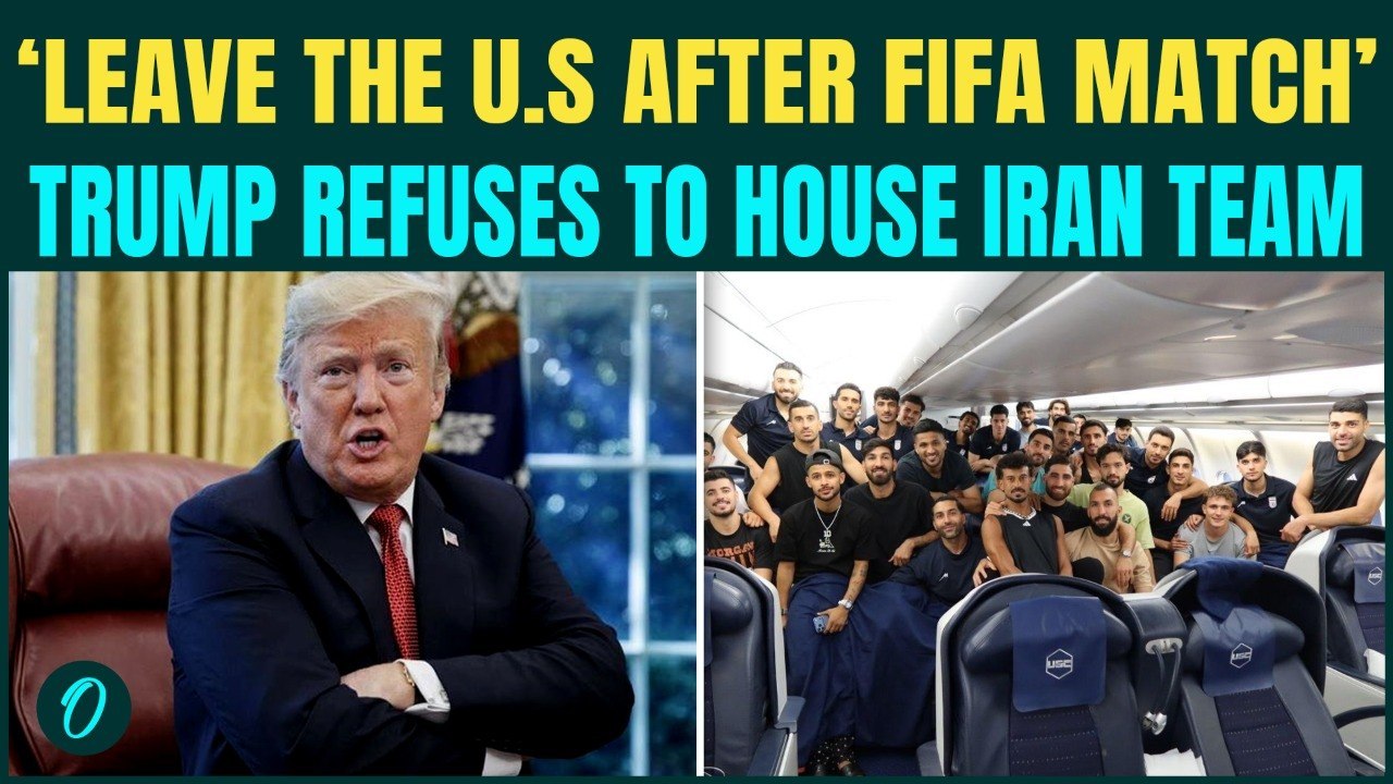 U.S. ORDERS Iran Football Team To LEAVE Country Same Day After Match For ENTIRE FIFA World Cup 2026