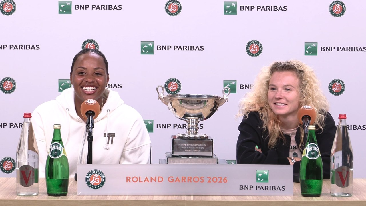 Roland-Garros 2026 - Siniakova et Townsend ont remporté leur premier Roland-Garros ensemble