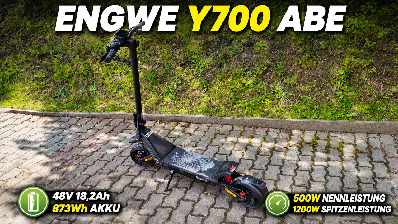 2026 Engwe Y700 ABE im Fahrtest: Wie gut ist der ABE-Scooter?
