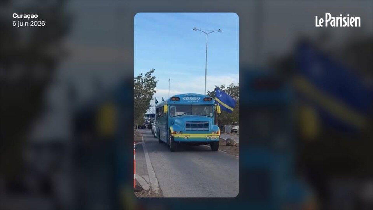 Coupe du monde 2026 : l'incroyable bus de l’équipe nationale de Curaçao