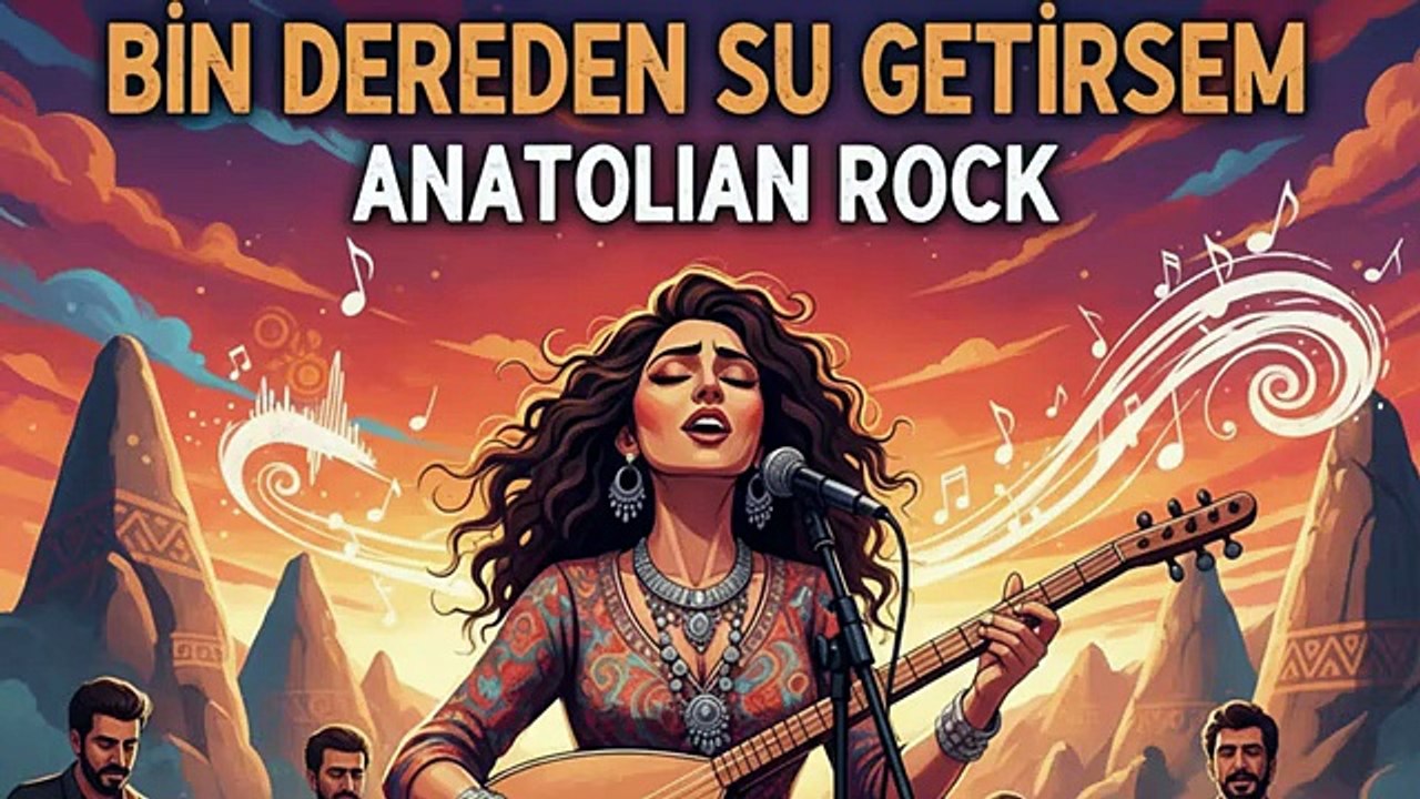 Bin Dereden Su Getirsem – 90’lar Anatolian Rock AI Version 🔥🎸