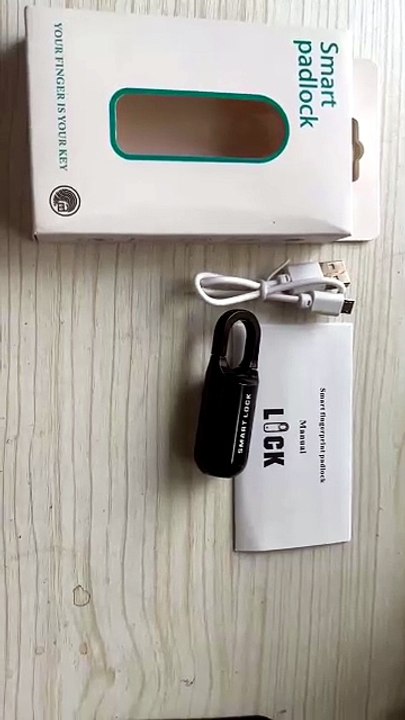 Smart Fingerprint Padlock Test 🔐 No Keys Required