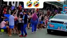 Watch: People of Taytay, Rizal Cheer for Duterte While Akbayan Holds Their Campaign Motorcade. [Full Movie]