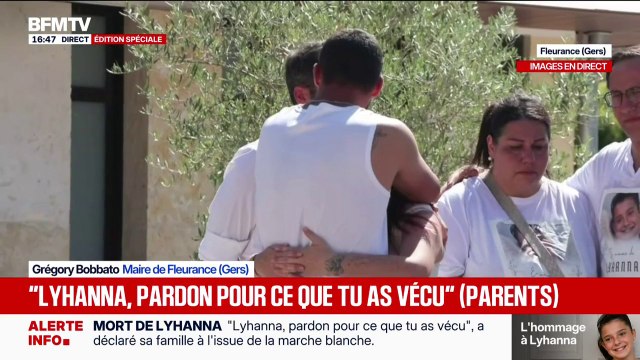 Marche blanche en hommage à Lyhanna: Nous vivons dans la sidération , déclare le maire de Fleurance
