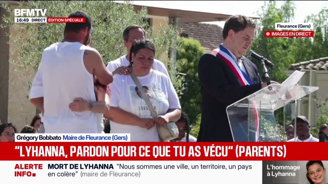 Marche blanche en hommage à Lyhanna: Cette famille vaut mieux qu'une énième enquête administrative, une énième circulaire , déclare le maire de Fleurance