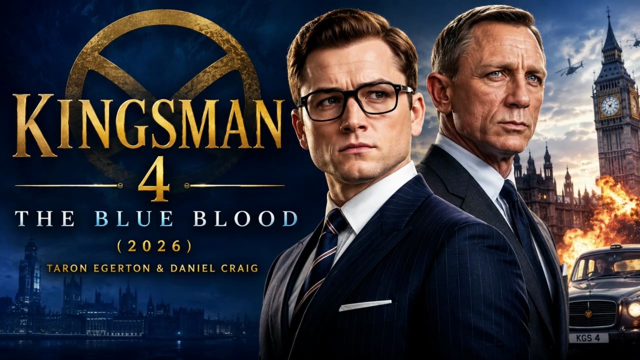 KINGSMAN 4: The Blue Blood (2026) – Taron Egerton & Daniel Craig Return? New Details, Cast & Updates