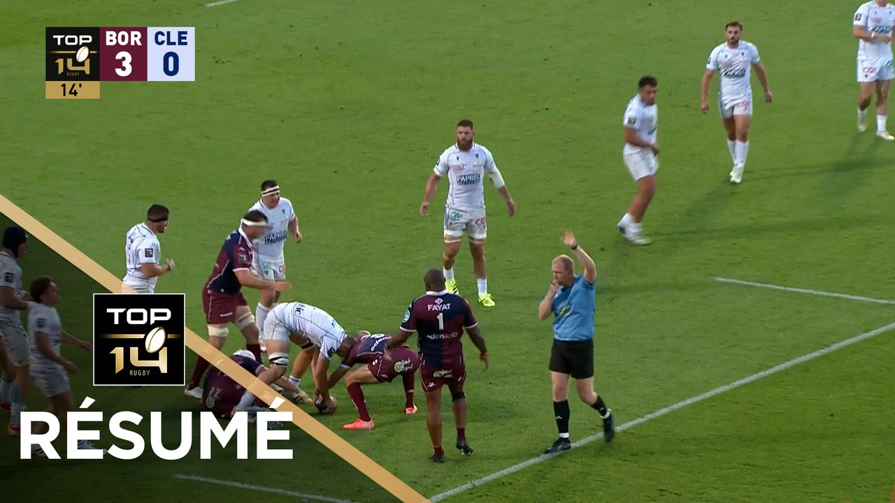 TOP 14 Saison 2025-2026 J26 - Résumé Union Bordeaux-Bègles - ASM Clermont