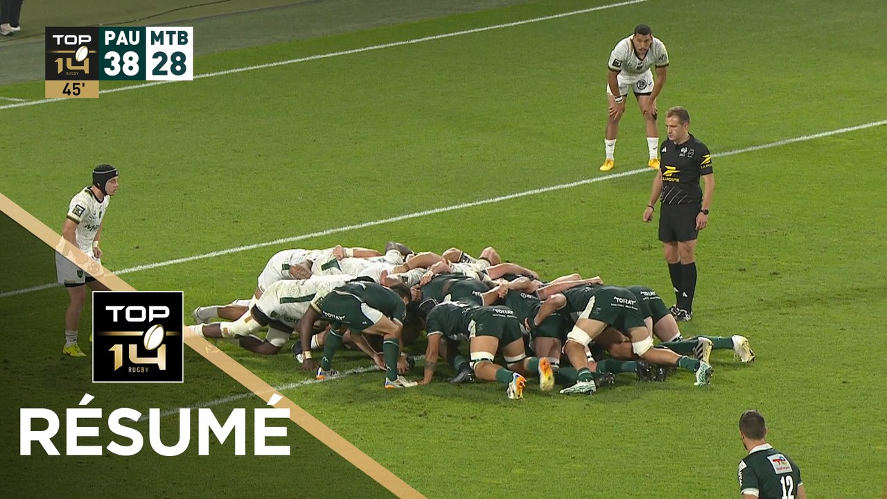 TOP 14 Saison 2025-2026 J26 - Résumé Section Paloise - US Montauban