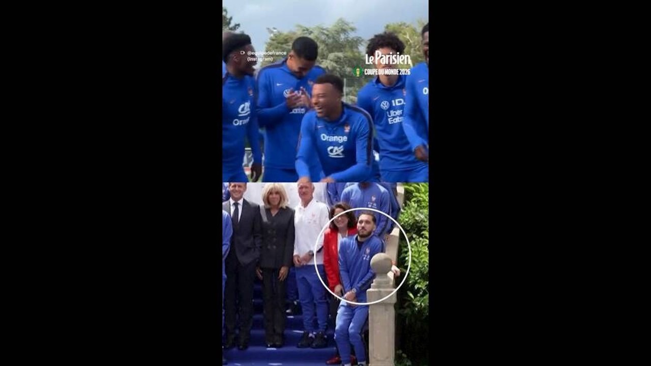 Quand les Bleus se moquent de la pose de Rayan Cherki