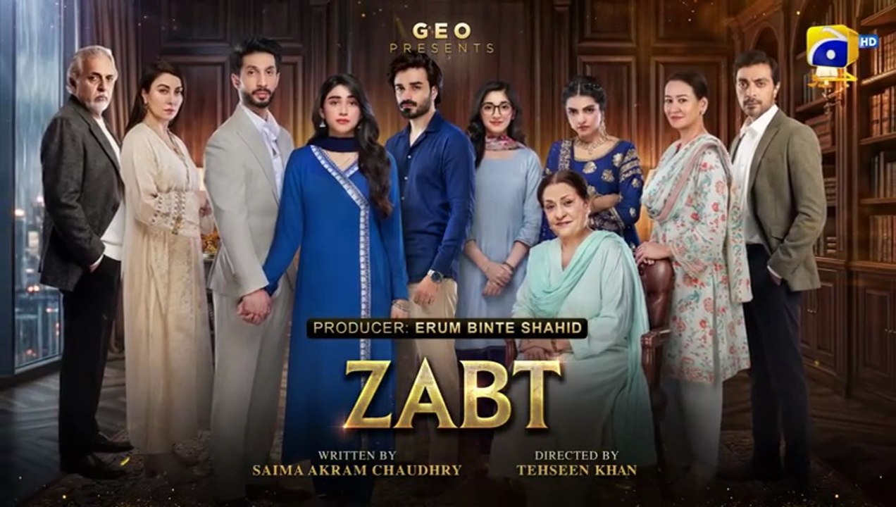 Zabt ep 7 Pakistani drama