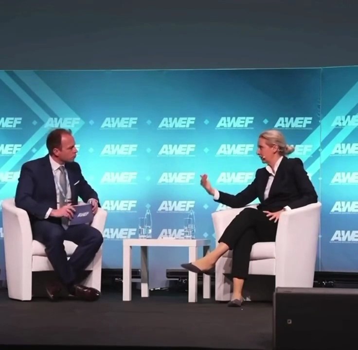 AFD, Alice WEIDEL - 07.06.2026 - La patronne de l’AFD dézingue l’euro numérique