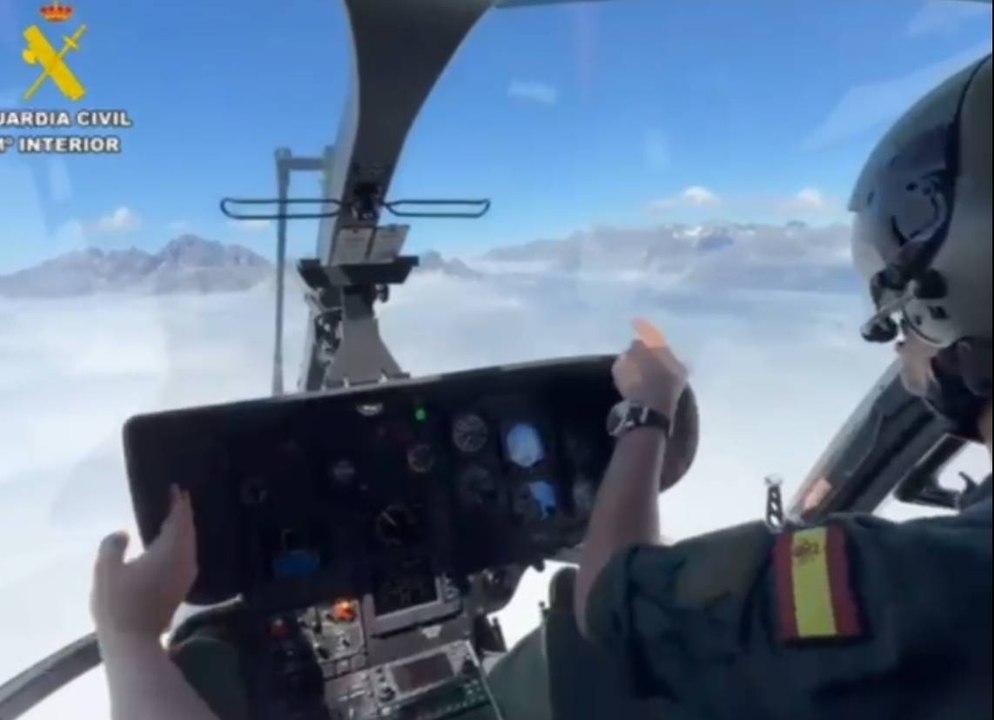 Rescate de tres senderistas en los Picos de Europa en León