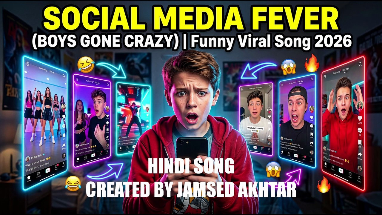 Social Media Fever (Boys Gone Crazy) | Funny Viral Song 2026