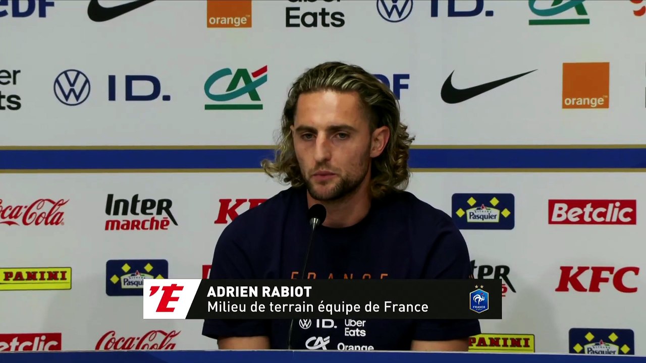 Adrien Rabiot : « On a un rôle un peu plus défensif avec Aurélien (Tchouaméni) » - Foot - Bleus