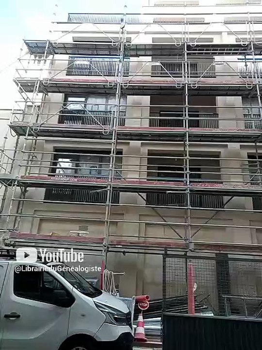 Avancement des travaux du 43-45 rue de la Voûte Paris 12e #ruedelavoute