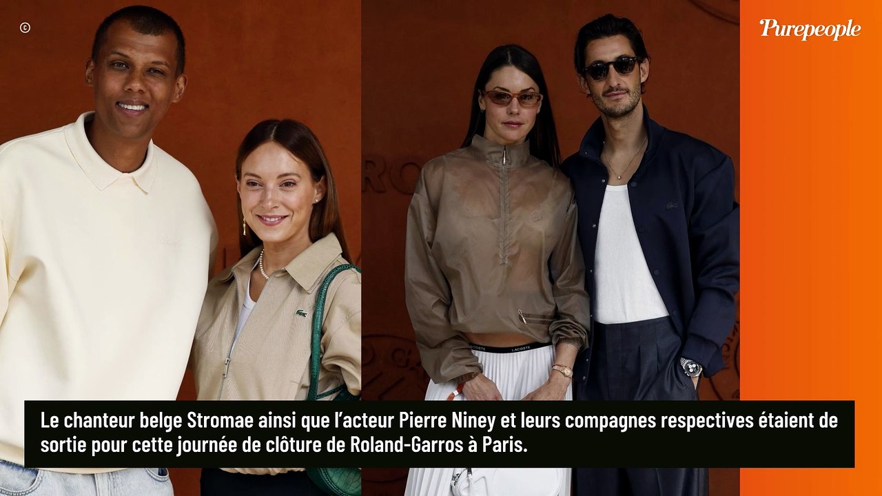 Stromae et Coralie Barbier face à Pierre Niney et Natasha Andrews : une finale résolument mode à Roland-Garros