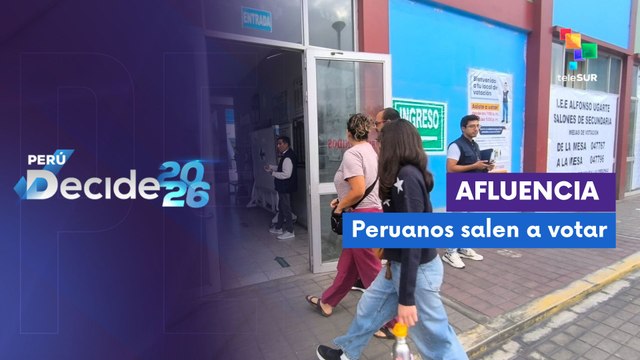 Aumenta la afluencia de electores en la jornada electoral de Perú