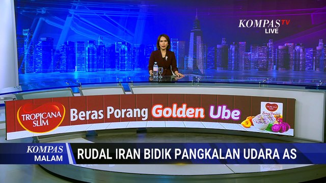 Bahrain Klaim Berhasil Cegat Serangan Rudal dan Drone Iran | KOMPAS MALAM