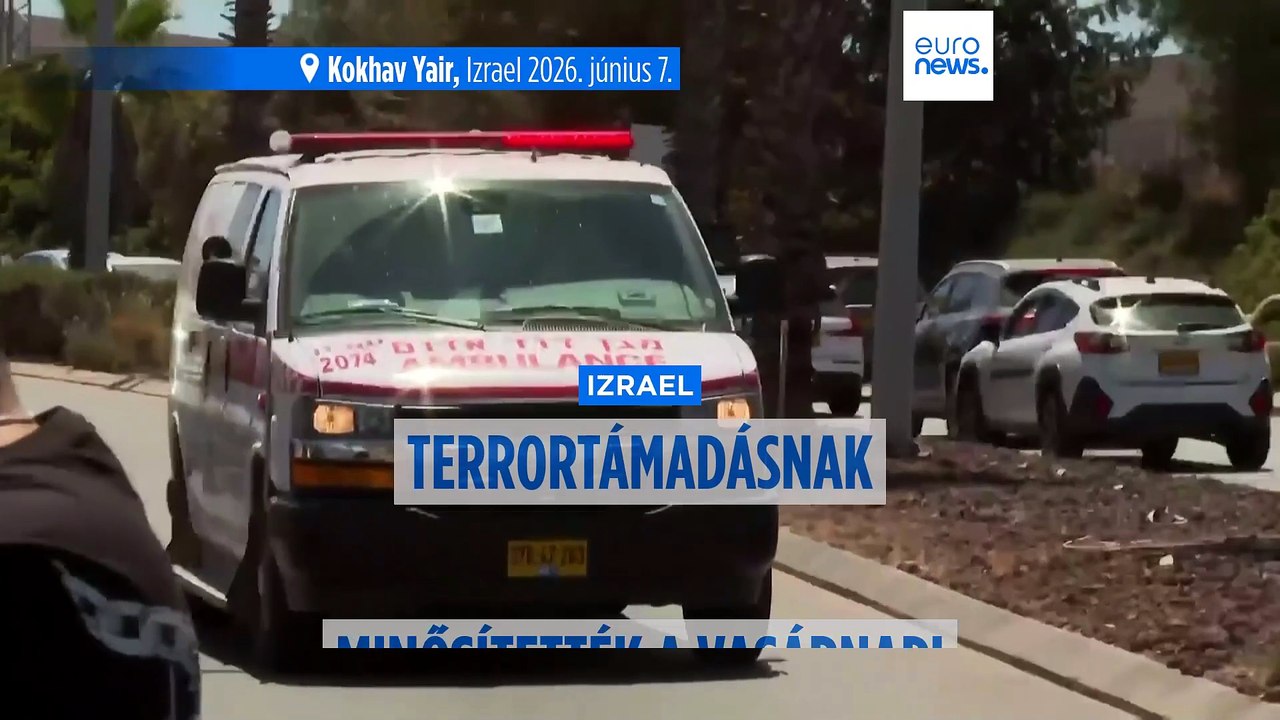 Terrortámadásnak minősítette Netanjahu a vasárnapi lövöldözést