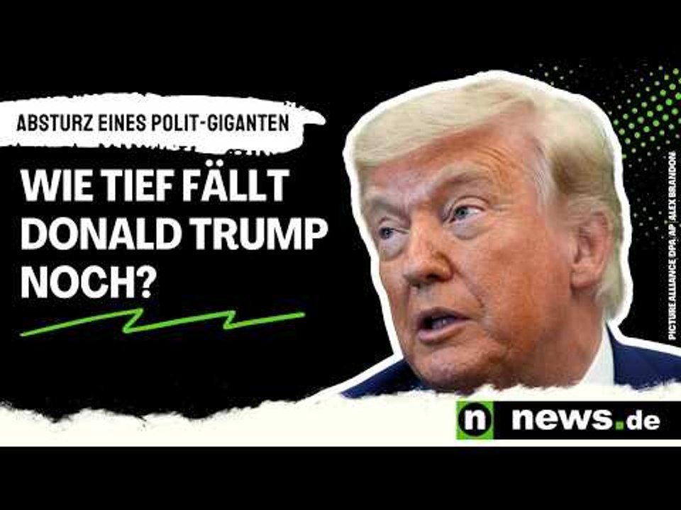Absturz eines Polit-Giganten - wie tief fällt Donald Trump noch?