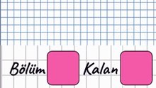 5.1- Kalanlı Bölme İşlemi Öğrenme - 3. Sınıf Matematik #shorts