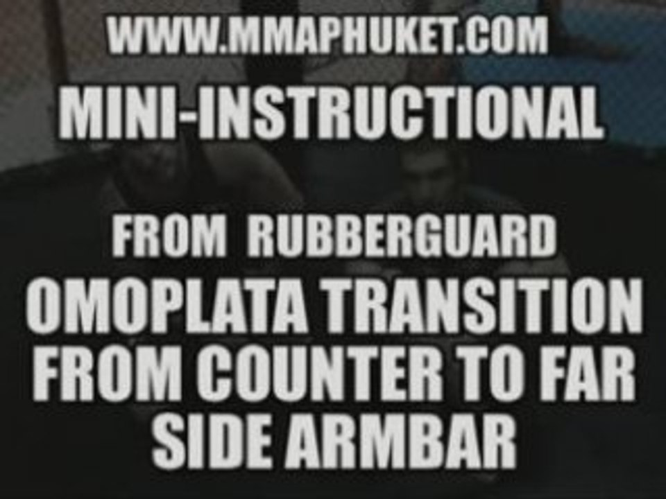 Omoplata transition from counter to Far Side Armbar